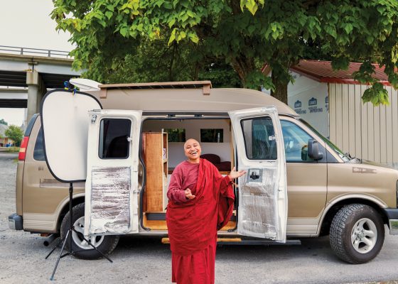 mobile monastery van